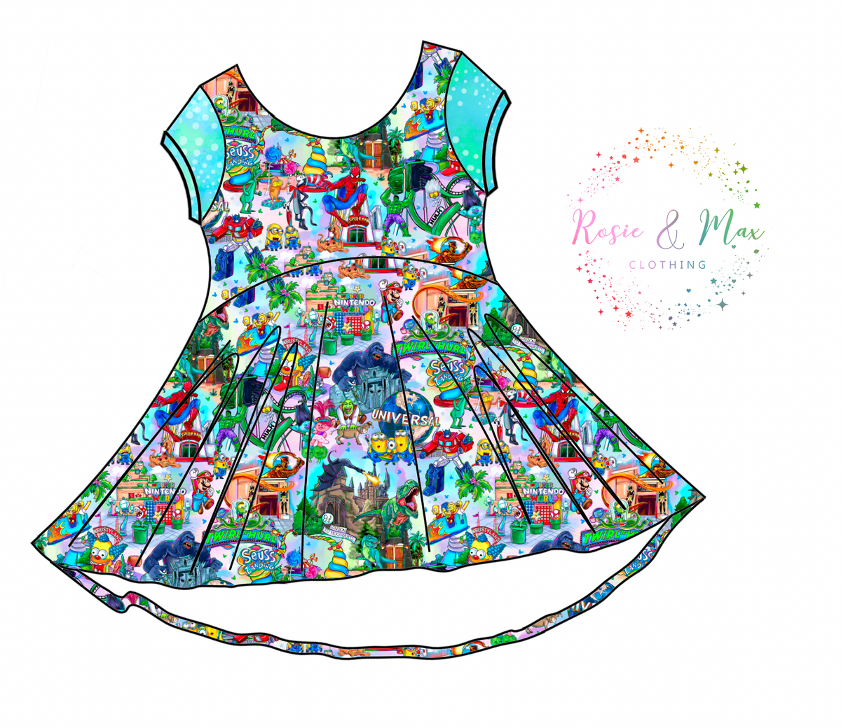 PREORDER - Studio Adventures - Luna Dress – Rosie & Max