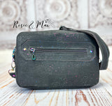 Laverna Crossbody - Rainbow Black Cork