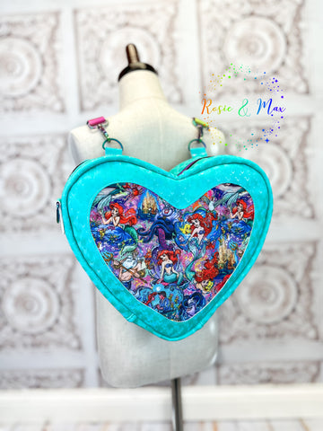 Heartbreaker Convertible Backpack - Mermaid Princess