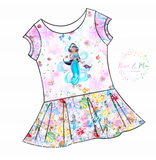 PREORDER - Whimsical Princesses - Isla Tunic w/PANEL - Arabian Princess