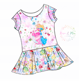 PREORDER - Whimsical Princesses - Isla Tunic w/PANEL - Sleeping Princess