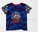 PREORDER - Christmas Globes - Brooks Tee - Mice