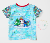 PREORDER - 626 Christmas - Brooks Tee - Snowman