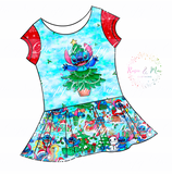 PREORDER - 626 Christmas - Isla Tunic w/PANEL - Tree