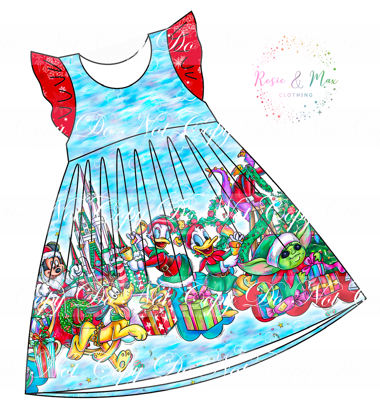 新品未使用　rosymonster LUNA tunic PREORDER - Magic Kingdom Holiday Cheer - Luna Tunic – Rosie