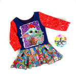 PREORDER - Christmas Sweater - Minnie - Isla Tunic w/PANEL