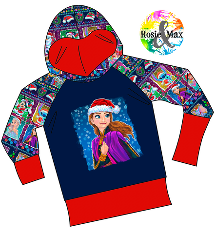 PREORDER- Christmas Sweater - Anna - Grow with Me Raglan