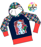 PREORDER- Christmas Sweater - Snowman - Grow with Me Raglan