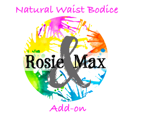 Add-On Natural Waist Bodice
