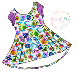 PREORDER - Seasonal Prints - Symbols -  Luna Dress